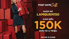 [ACFC] First Date Gift – Nhập Mã LAMQUEN150 Giảm 13% Tối Đa 150K Đến 31/03/2026