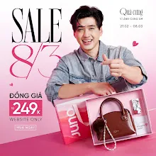 JUNO Quà Cưng 8/3 – Vì Anh Cưng Em: Set Túi Xách + Phụ Kiện Đồng Giá Từ 249K – Website Only