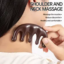 🔥 Lược gỗ đàn hương massage da đầu thông kinh mạch chống tĩnh điện dành cho cả nam và nữ