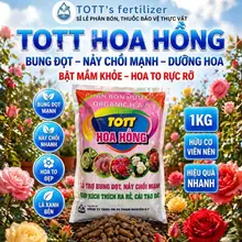 (Combo 5 gói) Phân bón chuyên cho hoa hồng gói 1kg TOTT's fertilizer