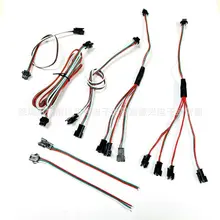 Dây nối mở rộng 3pin đực cái SM3P 22AWG cho led full màu ws2811 ws2812b ucs1903 ws2815