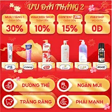 Unilever Tết Sale 2026: Giảm Đến 50% - Dove Lifebuoy Closeup Axe P/S White Now