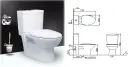 BẢNG GIÁ ĐẠI LÍ CUNG CẤP bồn cầu Caesar 1 khối và 2 khối rẻ nhất