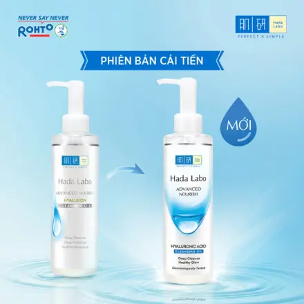 Review Dầu tẩy trang Hada Labo Advanced Nourish: Sạch sâu có tốt không?