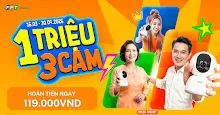 [FPT] 1 Triệu – 3 Camera FPT: Giám Sát 24/7, Hoàn Tiền 119K – Deal An Ninh Siêu Hời!