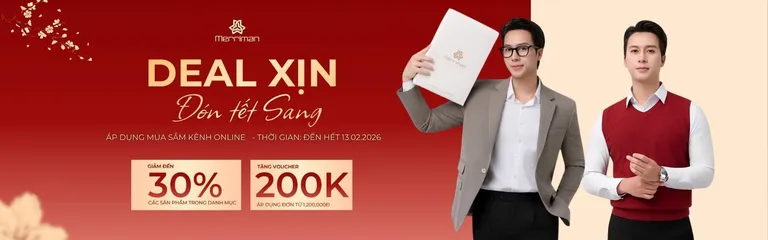 Merriman Bứt Phá Phong Độ 2026: Giảm Đến 30% - Voucher 200K - Freeship 500K