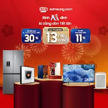 Samsung Live Shop – Rinh AI Đỉnh Đón Tết Lớn: Giảm Đến 30% – Mã LS-THANG2 Ưu Đãi Đến 13 Triệu