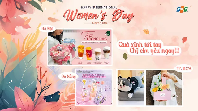 FPT Shop – Deal Yêu Thương Chiều Phái Đẹp | Ưu Đãi Đến 4 Triệu, Mua 1 Tặng 1 Dịp 8/3
