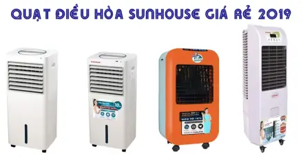 TOP 4 quạt điều hòa Sunhouse giá rẻ, chạy tốt nhất