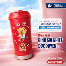 [Ila] Đăng KÝ HỌC ĐỦ 4 Buổi Luyện NGỮ Pháp Tiếng ANH Miễn PHÍ - Nhận Ngay Bình GIỮ Nhiệt ĐỘC Quyền ILA