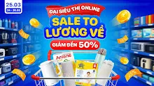 Tiki Sale To Lương Về – Giảm Đến 50% Đại Siêu Thị Online