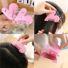 👾miua Trái Tim Hai Mặt Tóc Lược Làm Tóc Tỉa Mỏng Nổ Tông Đơ Không Dễ Cắt Cắt Cắt Tóc Dao
