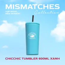 Highlands Coffee CHICCHIC Tumbler Bình Giữ Nhiệt 600ml